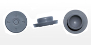 Rubber stopper for antibiotics