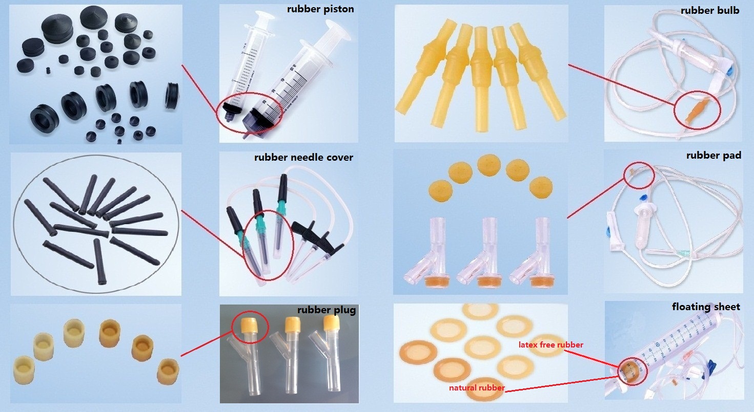 rubber gasket for syringe